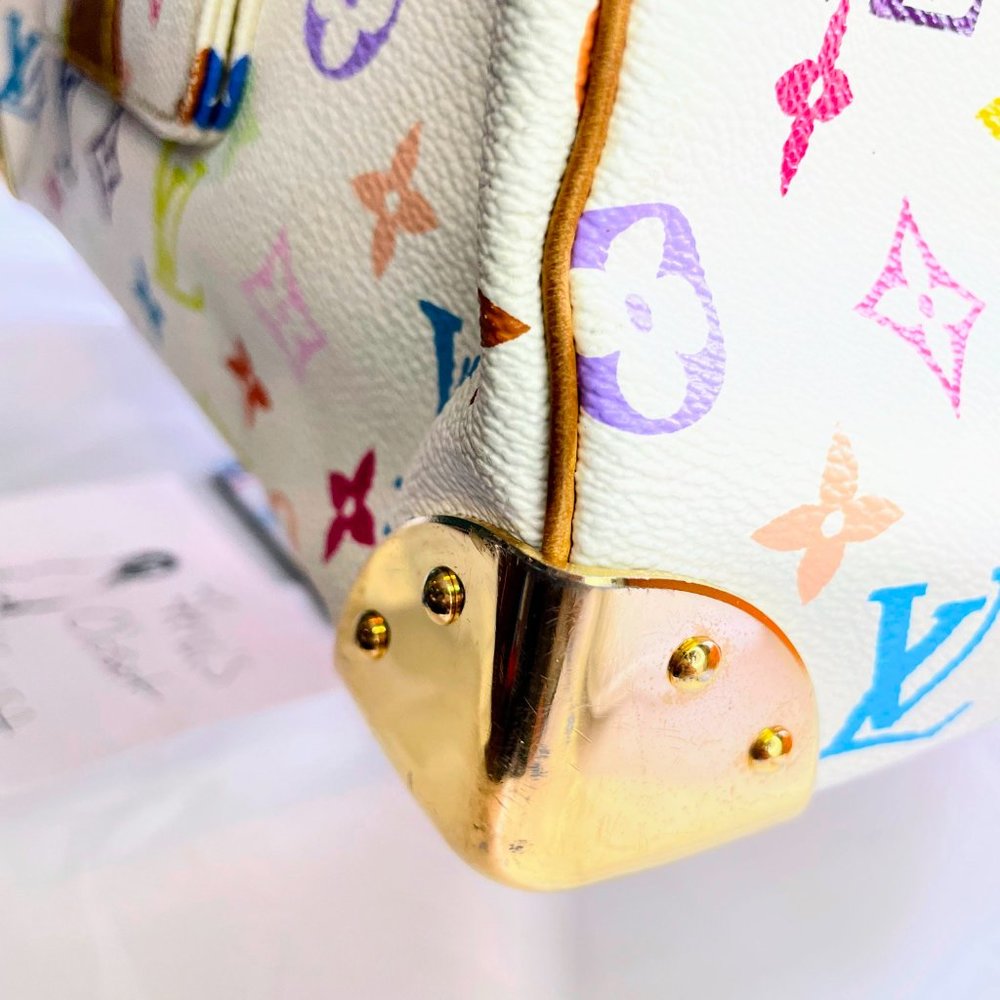SOLD 💸Louis Vuitton Murakami Tekashi multi color Speedy 30 Limited Edition - Picture 5 of 16